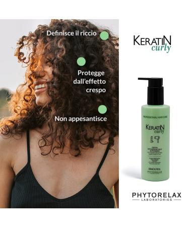 Laboratories Crema Definizione Capelli Ricci - 200 ml Keratin Curly Anti-Frizz Cream - Made in Italy - Best Hair Care for Curly Hair - Buy Online on GoSupps.com