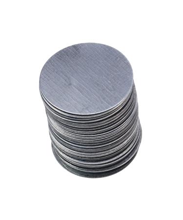 DRESSOOS Eyeshadow Pan Sticker 100pcs Circle Stickers Palette Air Conditioner Round Metal Pans Sticker