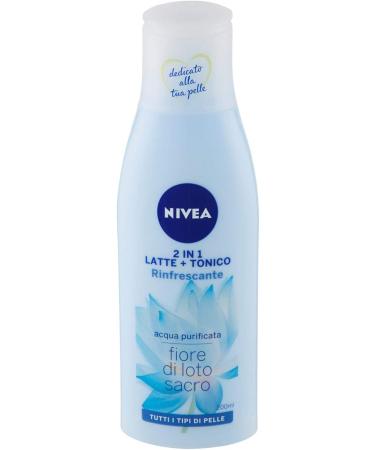 Nivea Aqua 2 In 1 Cleansing Milk and Toner Ml.200 - Buy Online on GoSupps.com