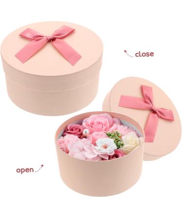 IWOWHERO Preserved Flower Decoration Scented Soap Rose Petals Rose Shaped Soap Floral Scented Soap Scented Plant Artificial Plants Mother's Day Simulation Soap Rose Wedding Soap Flower 16.2X16.2X8.2CM Pink - Buy Online on GoSupps.com