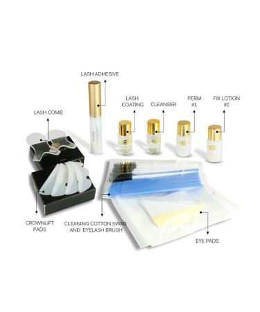 Eyelash Lifting Set - Starter Kit for Lash Lamination | 12-15 Applications | Short Exposure Times | Complete Lash Lifting Solution - Buy Online on GoSupps.com