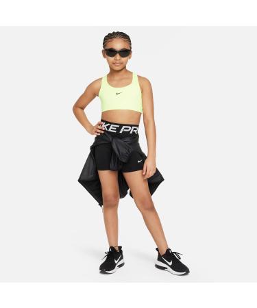 Nike Girls' 3-Inch Shorts G NP DF Black/White | Size 10-11 Years | Eco-Friendly Activewear - Buy Online on GoSupps.com