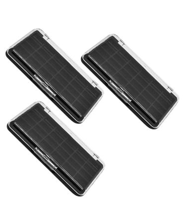3Pcs Box Portion tray plastic pallets refillable eyeshadow Cosmetics DIY Supplies