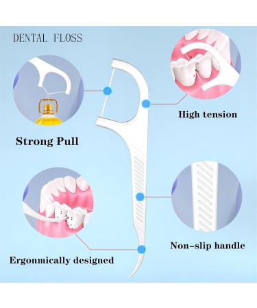 Hotoa Dental Sticks - 324 Super Dental Floss Picks & Toothpicks for Optimal Oral Hygiene - Buy Online on GoSupps.com