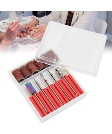 5pcs Nail Art Grinding Head Set | Dead Skin Removal & Smoothing Drill for Perfect Manicure | Nail Care Tools for Clean Healthy Nails - Buy Online on GoSupps.com