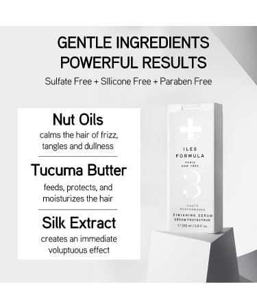 Iles Formula Haute Performance Finishing Serum - 6.8 Fl Oz - Protect, Style, and Smooth Hair Without Weighting Down - Buy Online on GoSupps.com