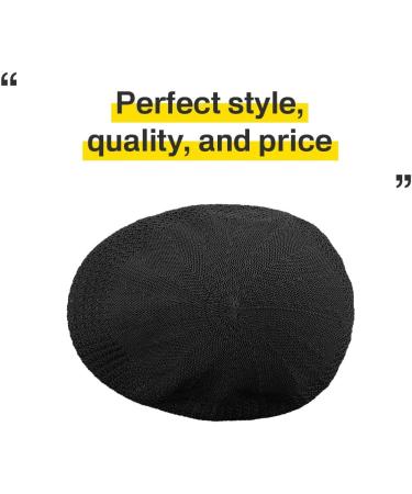 KBETHOS Classic Mesh Newsboy Ivy Cap Hat - X-Large Black (21 Colors, 4 Sizes) - Buy Online on GoSupps.com