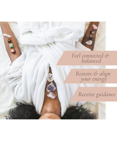 17 pc. Healing Crystals Set for Beginners - Real Chakra Stones Box for Meditation & Energy Healing - Buy Online on GoSupps.com