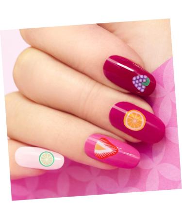 minkissy 4800 Pcs 12 Fruit Sliced nail Art Accessories DIY Manicure Decals Floral Decor Fruit Slices for Nail Fruit Slices for Manicure Nail Accessories Nail Decals Flowers Applique - Buy Online on GoSupps.com