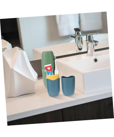Buy Tovinanna 2-Piece Travel Toothpaste & Toothbrush Holder - Durable Outdoor Case for Easy Storage - Ideal for Travel - Buy Online on GoSupps.com
