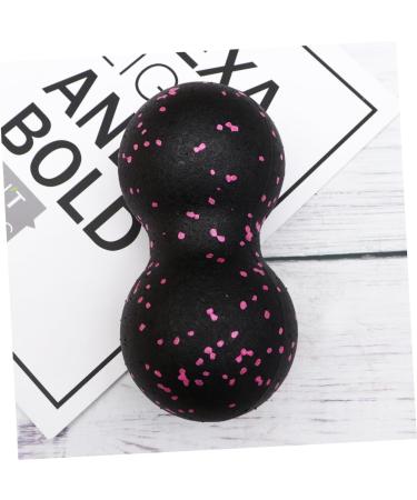 Beaupretty Muscle Roller & Mobility Tool - Foot Roll Massage Ball Neck Lacrosse Ball Fitness Yoga Tools - Pink 16.5x8.5x2cm - International Shipping Available - Buy Online on GoSupps.com