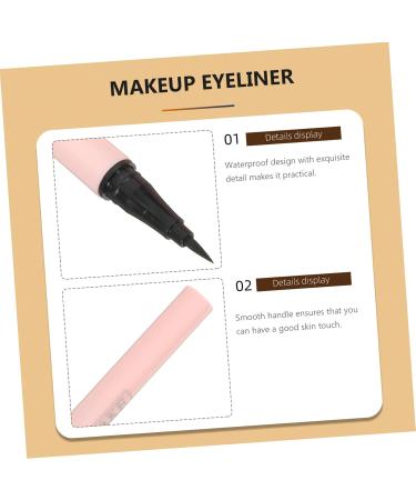 Mipcase 2pcs Eyeliner Pencil Eyeliner Tool Makeup Eyeliner Makeup Eyeline Pencil Kitten 1 count (Pack of 1) Blackx2pcs - Buy Online on GoSupps.com
