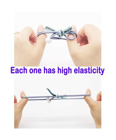 60-Piece Girls Hair Tie Set - Elastic Hair Bands with Pearl Decor - Stylish Accessories for Women & DIY Hairstyles - Buy Online on GoSupps.com