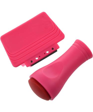 yoligan Stamp Stamping nail polish Image plate Nail Art decoration Stamper squeegee tool rose red - Buy Online on GoSupps.com