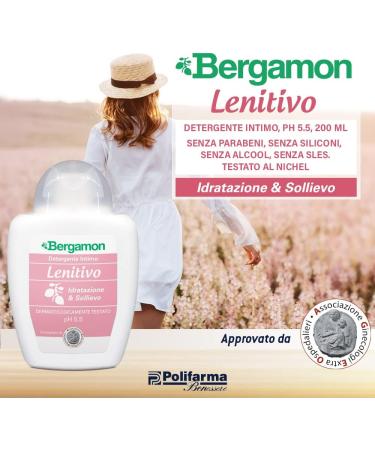  Bergamon Hydration & Relief Underwear Cleaner Ph 5.5 200 Ml Soothing Bergamot - Buy Online on GoSupps.com