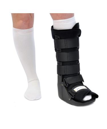 Buy Brace Direct Wide CAM Walker Orthopedic Boot Tall Extended Width 2E for Foot & Ankle Injuries Fractures & Sprains Fast International Shipping - Buy Online on GoSupps.com