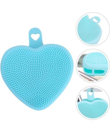 Beaupretty Double-Sided Manual Silicone Facial Cleansing Brush Pore Cleaning Artifact (Pink) Manual Exfoliating Brush Face Scrubber Soft Face Miss Washing Device Silica Gel The Face 9.8x8.4cm 1.0 - Buy Online on GoSupps.com