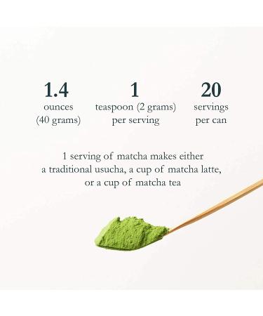 Naoki Matcha Organic Ceremonial First Spring Blend 40g - Authentic Japanese First Harvest Ceremonial Grade Matcha Green Tea Powder from Kagoshima, Japan - Buy Online on GoSupps.com