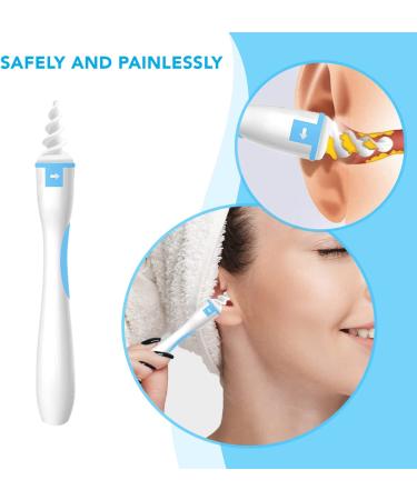 Q Grips Earwax Remover Kit with 16 Soft Tips - Safe Spiral Ear Wax Removal Tool for Adults - Buy Online on GoSupps.com