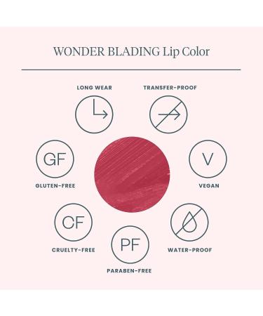 Wonderskin Wonder Blading Peel and Reveal Lip Stain Kit - Charming Pink Lip Tint, Long Lasting & Waterproof - Buy Online on GoSupps.com