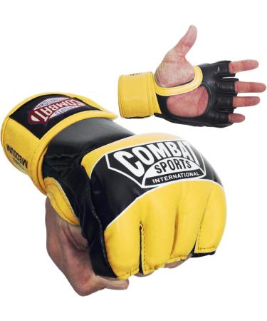 Combat Sports Youth Pro Style MMA Gloves Black - Sizes YM - Buy Online on GoSupps.com