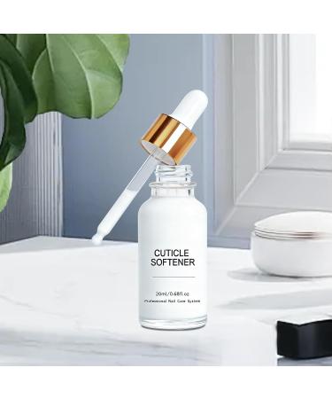 Cuticle softener 20 ml oil to strengthen the cuticle solution for removing dead skin for women beauty manicure pedicure home travel hands feet toes 1 piece 1er Pack - Buy Online on GoSupps.com