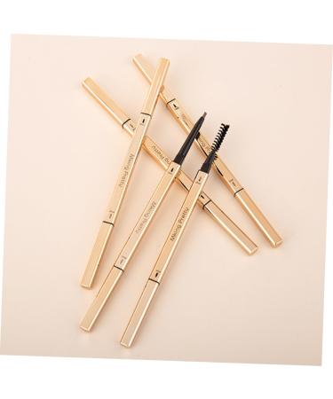 DRESSOOS 5pcs Double Ended Eyebrow Pencil Brow Pencils with Brush Microblading Eyebrow Pen Brow Pens Plastic - Buy Online on GoSupps.com