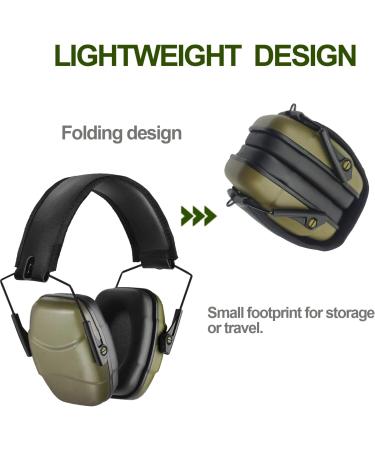 34 dB Shooting Ear Protection Earmuffs - Industrial Grade Comfort & Portability for Effective Hearing Protection - Buy Online on GoSupps.com