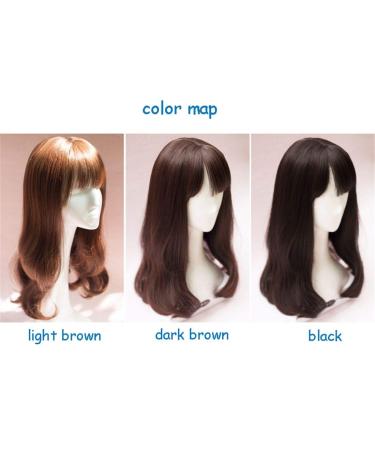 HHTX Long Welled Topper Hair Parts | Dark Brown Synthetic Wiglet for Women | Add Volume & Style | Pony Clip | International Shipping - Buy Online on GoSupps.com