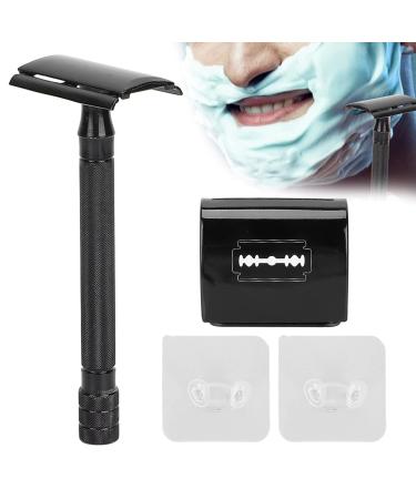 Buy Long Handle Double Edge Security Razor - Metal Manual Safety Razor for Men | International Shipping Available - Buy Online on GoSupps.com
