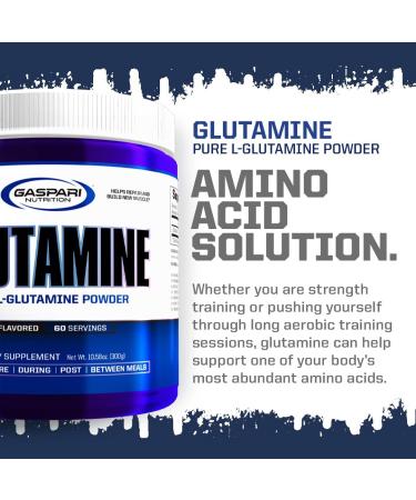 Buy Gaspari Glutamine 300g - Premium Recovery Supplement for Muscle Health - Buy Online on GoSupps.com