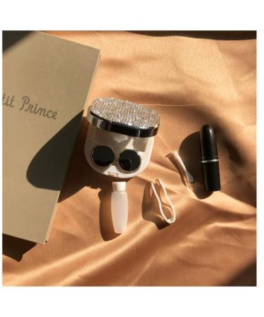 Shining Contact Lens Case Portable Contact Lens Box Kit with Make Up Mirror Women Companion Box Travel Kit Box 01 - Buy Online on GoSupps.com