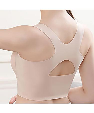Shop Women's Fitness Set - Wireless Bralettes & Breathable Bras (5XL Beige) | International Shipping - Buy Online on GoSupps.com