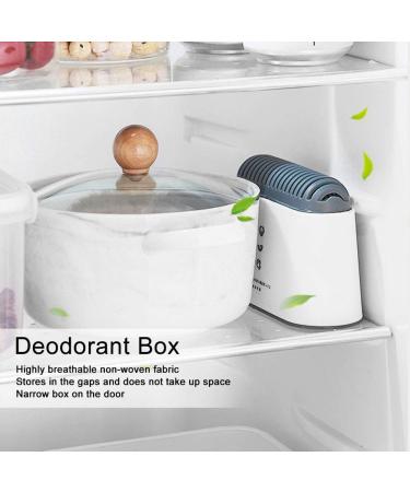 Premium 2-Pack Refrigerator Deodorizer - Activated Carbon Air Purification Bags | Natural Odor Eliminator for Home Car Shoes & Pets - Buy Online on GoSupps.com