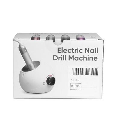 Buy Upgraded Professional Nail Miller 35000 RPM - Electric Nail File Set for Gel & Acrylic Nails - Complete Manicure Pedicure Kit with Ceramic Bits - Safe for Beginners - International Shipping - Buy Online on GoSupps.com
