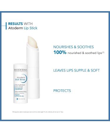 Bioderma Atoderm Moisturising Stick for Damaged & Dehydrated Lips - 4g | Best International Shipping - Buy Online on GoSupps.com