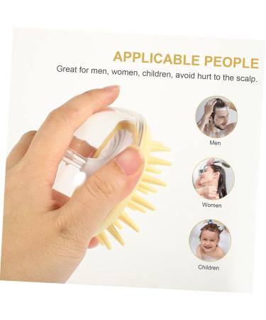 Magiclulu 2-St Shampoo Brushes | Silicone Head Scrubber & Hair Massager for Scalp Care - Buy Online on GoSupps.com