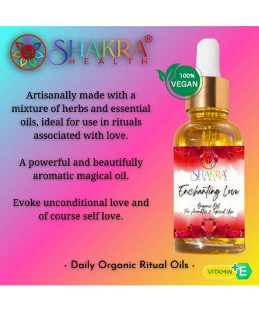 Yoni Oil - Organic Massage & Daily Ritual Moisture for Love | Vegan Romantic Spell & Invocations to Attract Partner | Natural Beauty & Passion Oil - Buy Online on GoSupps.com