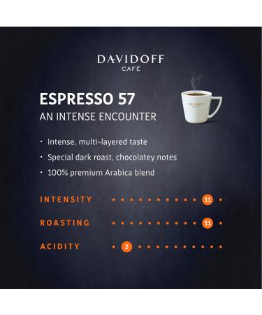 Davidoff Espresso 57 Intense Instant Coffee 100 % Arabica 100 g - Buy Online on GoSupps.com