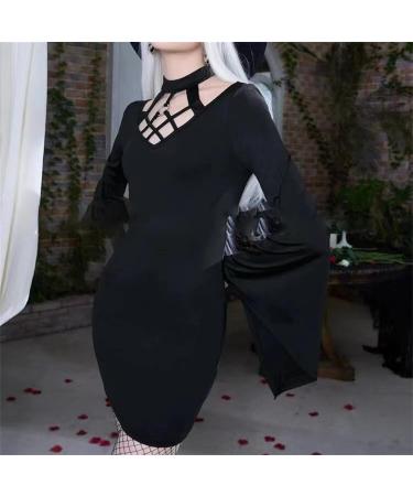 ToddlBy Halloween Costumes American Halloween Ladies Hanging Neck Hanging Embracing Fixed Flee's Dark Mother of The Bride Black X-Large - Buy Online on GoSupps.com