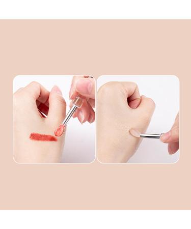 Silicone Lip Brush Makeup Brushes With Dirt-proof Caps Lipstick Applicator Brushes For Lip Gloss Lip Mask Eyeshadow Lipstick Applicator Brushes - Buy Online on GoSupps.com