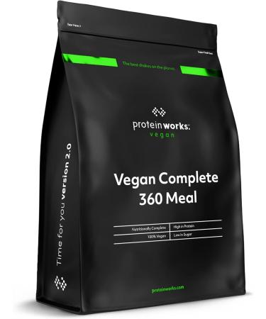 360 Vegan Complete Meal | Mint-Chocolate Brownie | Nutritionally balanced | 100% vegan | Quick and affordable meal | THE PROTEIN WORKS | 500g - Buy Online on GoSupps.com