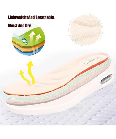 ALASON Women's Extra Wide Diabetic Edema Shoes - Breathable Mesh Support for Swollen Feet, Elderly Men - Black, Size 9 (Wide) - Buy Online on GoSupps.com