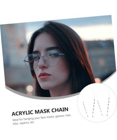 Minkissy 4-Piece Anti-Drop Mask Chain & Glasses Holder Lanyard | Stylish Decor for Masks Glasses & Notepads - International Shipping - Buy Online on GoSupps.com