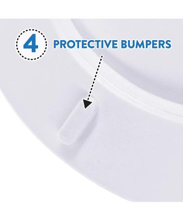 Desert White Round Soft Toilet Seat - Ginsey Home Solutions - Buy Online on GoSupps.com