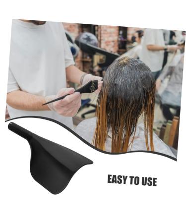 2pcs Hair Mask Cover Hair Sprays Hairspray Masks Haircut Mask Protector Hair Cutting Protector Barber Mask Hair Spray Protective Black Plastic - Buy Online on GoSupps.com