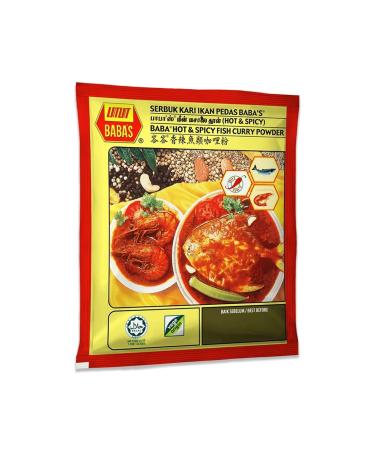 Baba's Fish Curry Powder | 1KG | Fish Masala Powder | Healthy Mix Powder | Hot & Spicy Masala | Indian Origin Fish Curry 1KG (Single Pack)