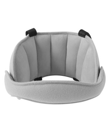 Head Support Band Baby Car Slumber Headrest Toddler Sleep Neck Pillow for Kids Child Auto Safety Seat (Grey)