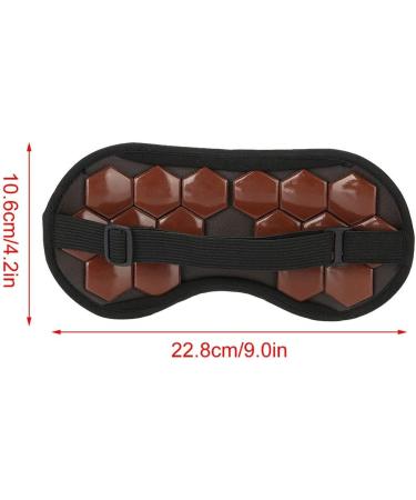 Natural Jade Stone Germanium Eye Mask Therapy for Restful Sleep and Health Care - Buy Online on GoSupps.com