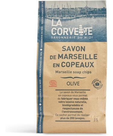 La Corvette Savon de Marseille en Copeaux Olive 750 g Sans parfum 750 g (Lot de 1) - Buy Online on GoSupps.com